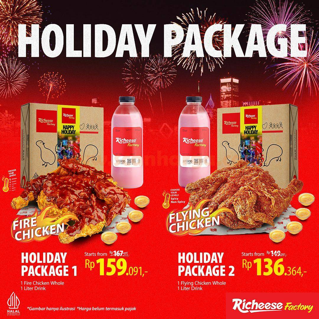 Richeese Factory Holiday Package