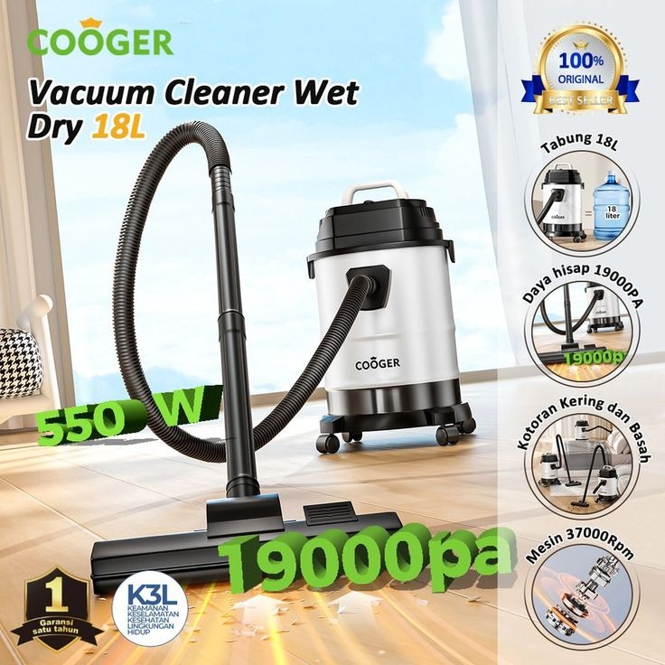 Vacum Cleaner Wet Dry 18L